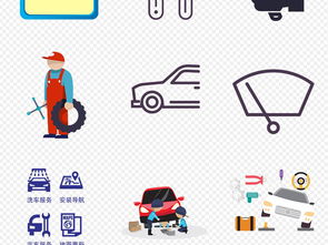 高效工具，專業維修——汽車維修工具與服務海報廣告