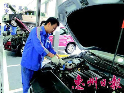 惠州汽車后市場潛力巨大，專業快修店加速布局提升維修服務